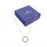 Swarovski Circle Pendant Necklace