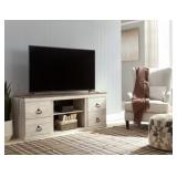 Willowton 60" Whitewash TV Stand