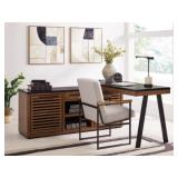 Kallari Credenza with Desk Return