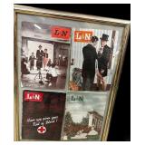 Framed L & N Magazine Covers