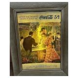 Lighted Coca-Cola Sign