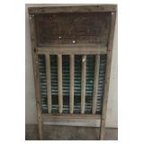 Antique Wash Board
