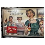 Royal Crown Framed Advertisement