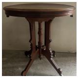 Eastlake Walnut Parlor Table