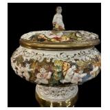 Capodimonte Italian Compote w