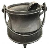 5 "  Footed Cast Iron Kettle