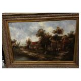 Framed Oil on Canvas