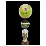 30" Antique Floral 3-Tier Banquet Lamp