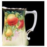 Antique Hand Painted Bavaria Pitcher