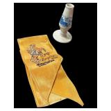 Roy Rogers & Trigger Pennant & Happy Trails Vase