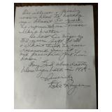 Signed Letters & Cards by Dale Evanï¿½s