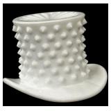 Fenton Milk Glass Top Hat