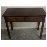 Vintage Maple & Birch Hall Table