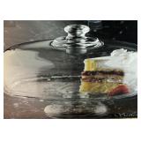 Glass Dome Cake Stand