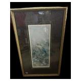 Framed Bird Print