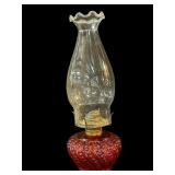 LE Smith Cranberry Oil Lamp