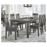 Ashley Hallanden Dining Table and 6 Chairs