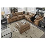 8Emilia 5-Piece Leather Sectional