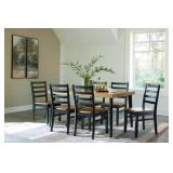 Blondon Dining Room Table & 6 Side Chairs