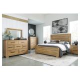 Ashley KIng Galliden 5pc Bedroom With Panel Bed