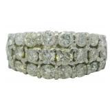 Platinum 1.50 ct Natural Brilliant Diamond Ring