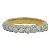 Brilliant 1.00 ct VS Diamond Anniversary Ring