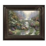 Stillwater Bridge Canvas by Thomas Kinkade