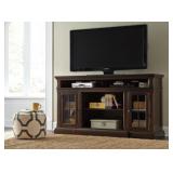 Roddinton 72-in Dark Brown TV Stand
