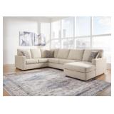 Ashley Edenfield 3pc Linen Sectional