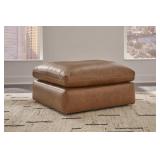 Ashely Emilia XXL 42" Oversized Leather Ottoman