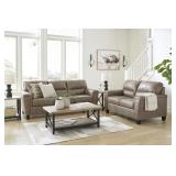 Ashley Navi Fossil Sofa & Love Seat