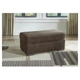 Aylesworth Chocolate Ottoman