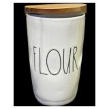 RAE DUNN FLOUR CANISTER