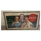Antique Coca-Cola Advertising Sign