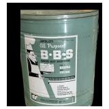 Large Tin Can BBS Shortening Can