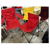 (4) Folding Camping Chairs