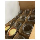 New Case of 12 Golden Harvest Jars