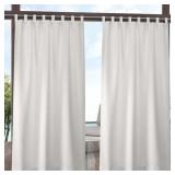 Pair Exclusive Home 54 ï¿½ x 108 ï¿½ Vanille Curtains