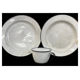 Granite Plates & Cup