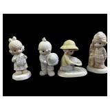 (4) Precious Moments wï¿½ Boxes