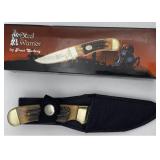 Steel Warrior Coon Hunter Knife With Sheath