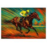 Barbaro, The Stride  by Studio Van Gogh