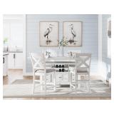 Robbinsdale Counter Height Table & 4 Barstools