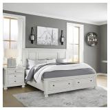 King Robbinsdale Storage Bed & Nightstand Set