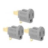 GE Polorizef 4-Outlet Adapter 3 Pack