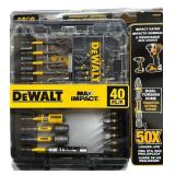Dewalt Max Impact 40 pc Screwdriver Bit Set
