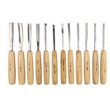 (12) Pc Schaaf Wood Working Tools wï¿½ Canvas Case