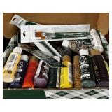 20 + Acrylic Craft Paint & Brushes