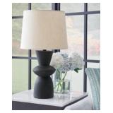 Ashley Scarbot Distressed Black Contemporary Lamp
