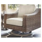 Ashley P791 Beachcroft Outdoor Swivel Lounge Chair